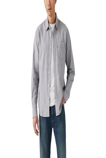 WOVEN SHIRTS-JET BLACK OXFORD